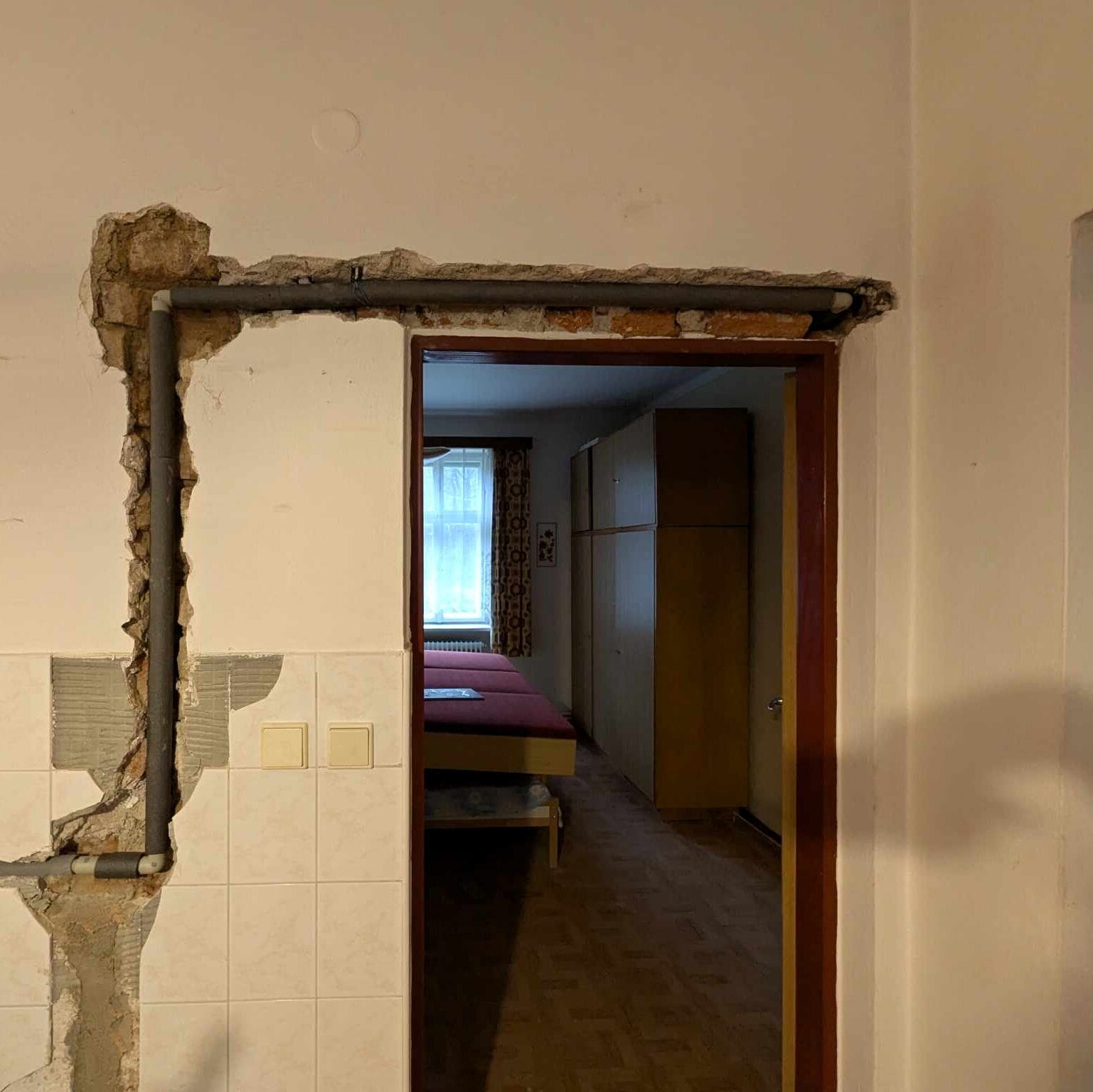 Instalatérská práce v Třebíči - oprava vodovodního potrubí